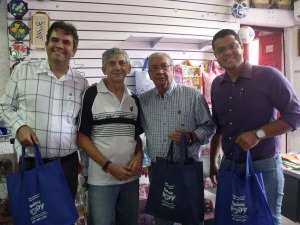 Adjar, Tico da Popy, Sr. Eduardo Oliveira e Rhuan Torres.